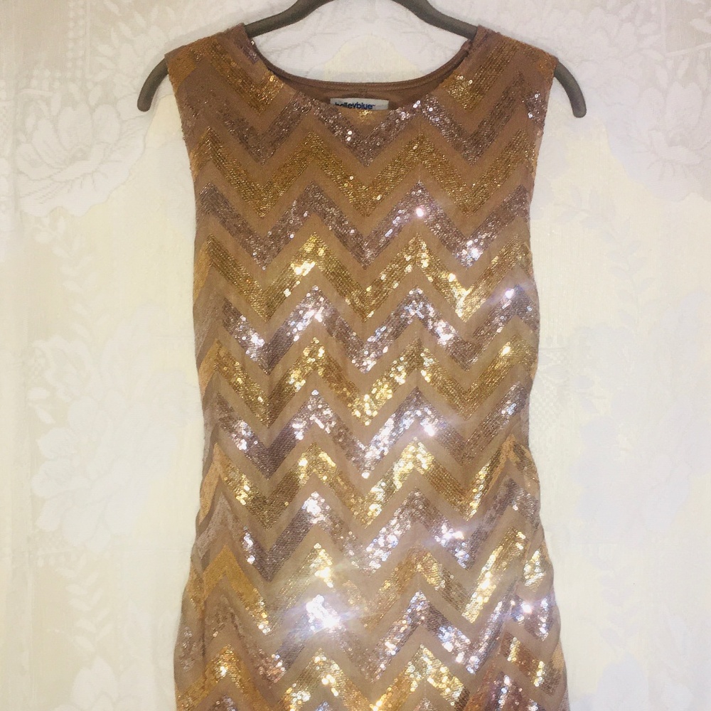 Silver/Gold/Brown - Evening Dress